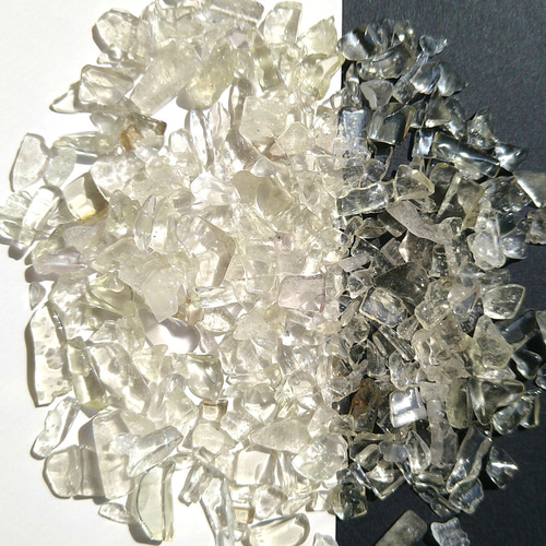 リビアングラス さざれ 天然石 浄化用 穴無しさざれ ゴールデン