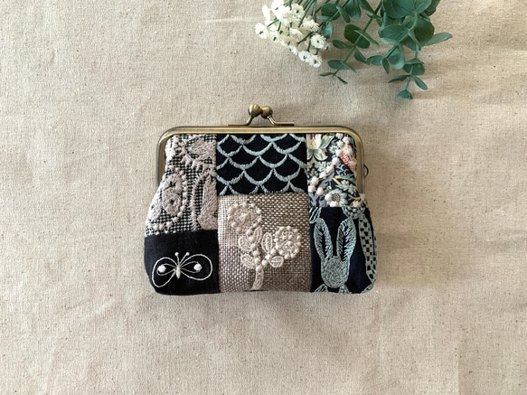 ミナペルホネンハンドメイドがま口　長財布 mina perhonen - がま口財布 ミナペルホネンの通販 by ＊＊＊｜ミナ