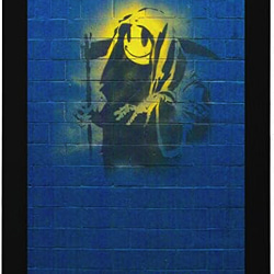 バンクシー『 ほほ笑む死神 』のマウスパッド：フォトパッド