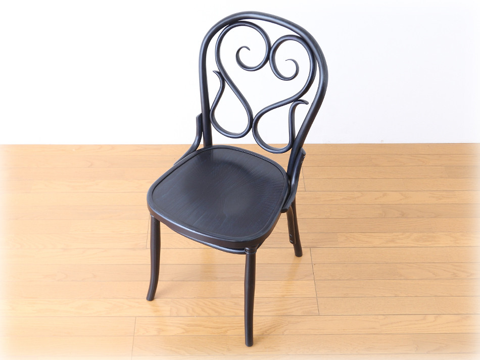 ページドPaged ベントウッドチェア No.4 Cafe DAUM 1849/デニム・ブルー