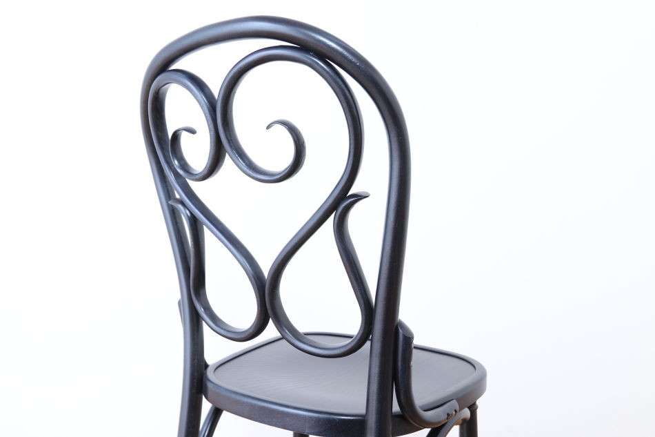 ページドPaged ベントウッドチェア No.4 Cafe DAUM 1849/デニム・ブルー