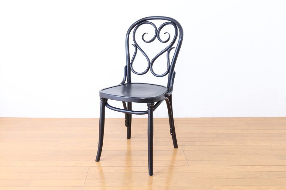 ページドPaged ベントウッドチェア No.4 Cafe DAUM 1849/デニム・ブルー