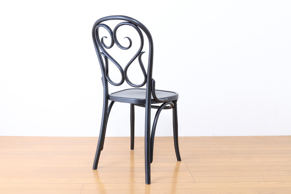 ページドPaged ベントウッドチェア No.4 Cafe DAUM 1849/デニム・ブルー