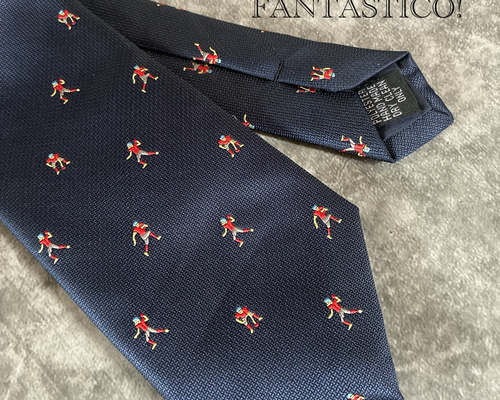 僕の好きなことネクタイ】ラグビー柄刺繍ネクタイ♪クリスマス