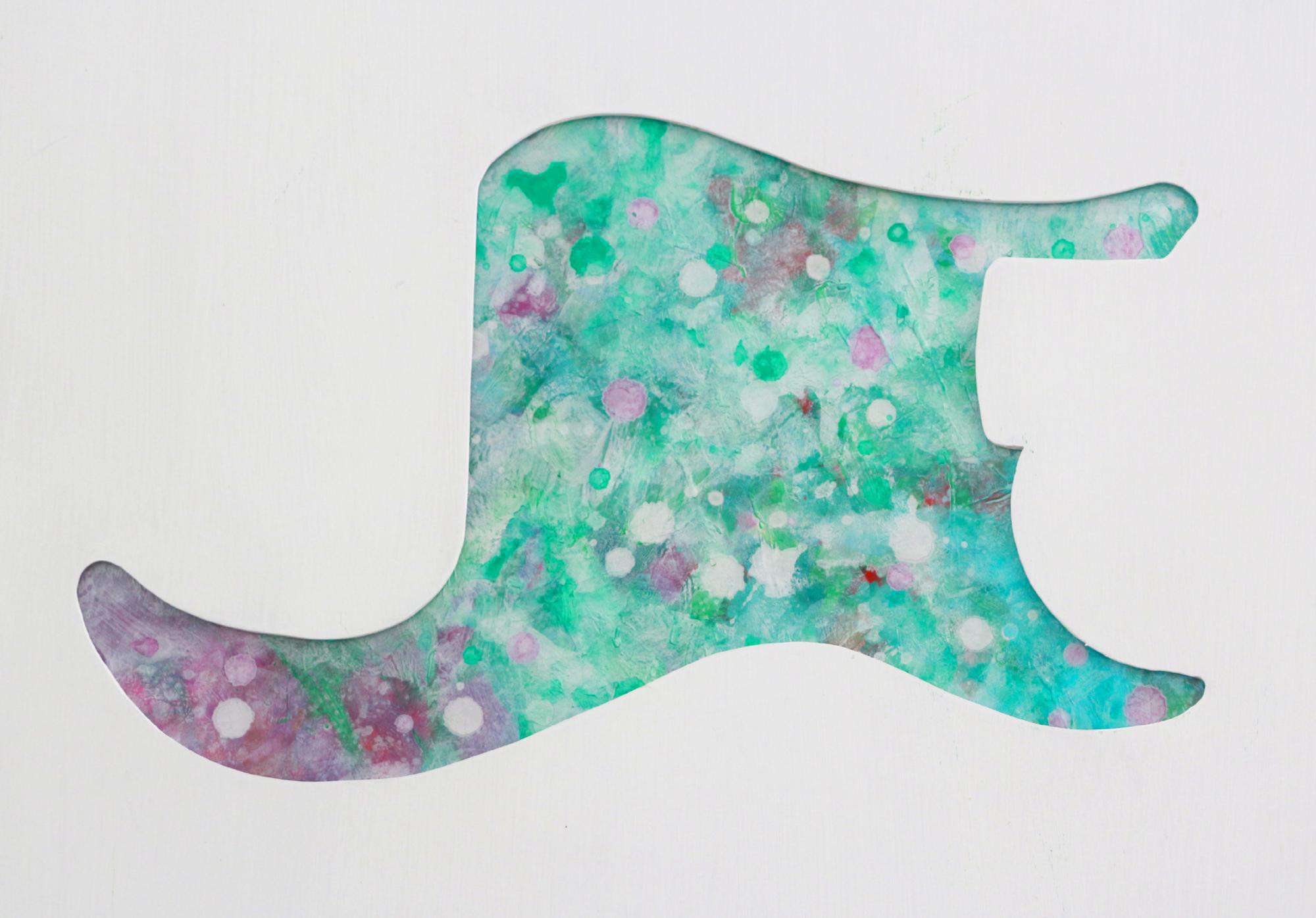 precision bass/stratocaster guitar 用ピックガード未加工板　PGVA 01