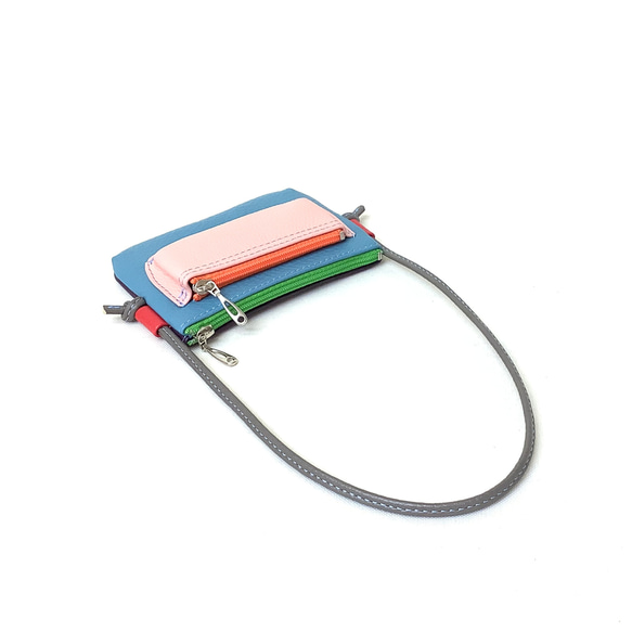 小さいお財布　ヒモ付き　＊牛革＊ 8枚目の画像