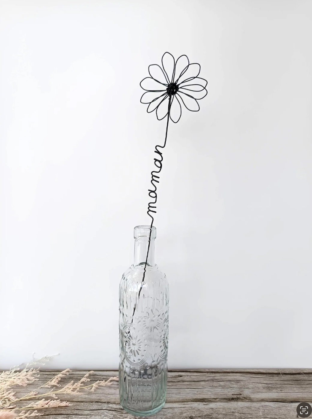 名前入りで枯れない花 | デイジー | 母の日 | 誕生日 | 記念日