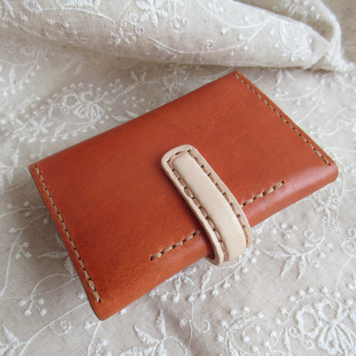 手縫い姫路レザー（牛ヌメ本革）使って育てる心地よさ【ナチュラル