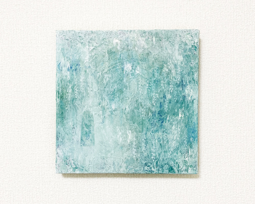 原画　緑　森林　自然　現代アート　抽象画　インテリア雑貨　癒し　おしゃれ　絵画 原画 緑 森林 自然 現代アート 抽象画 インテリア雑貨 癒し