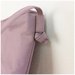 《tuttu》ポシェット　モーヴピンク 3枚目の画像
