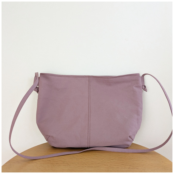 《tuttu》ポシェット　モーヴピンク 2枚目の画像