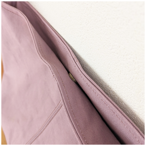 《tuttu》ポシェット　モーヴピンク 6枚目の画像