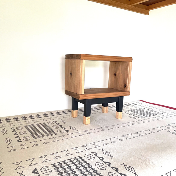 ハンドメイド シェルフベンチ ハンドメイド シェルフベンチ