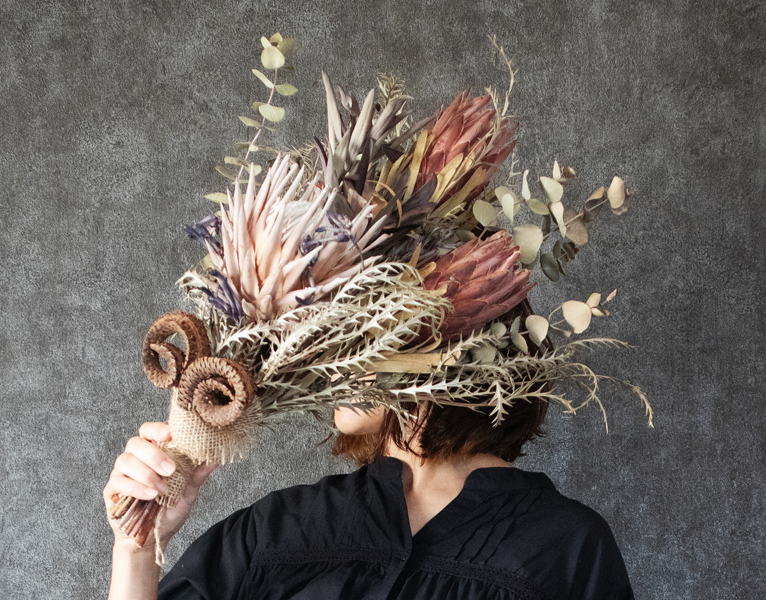 ヴィランの花束スワッグ