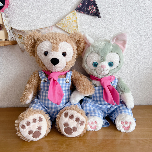 ジェラトーニSサイズコスチューム【受注品】☆サロペット+スカーフ