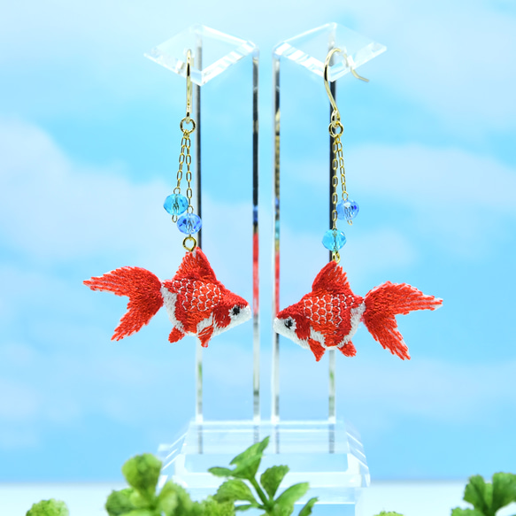 momoiro 金魚 イヤリング momoiro 金魚 イヤリング