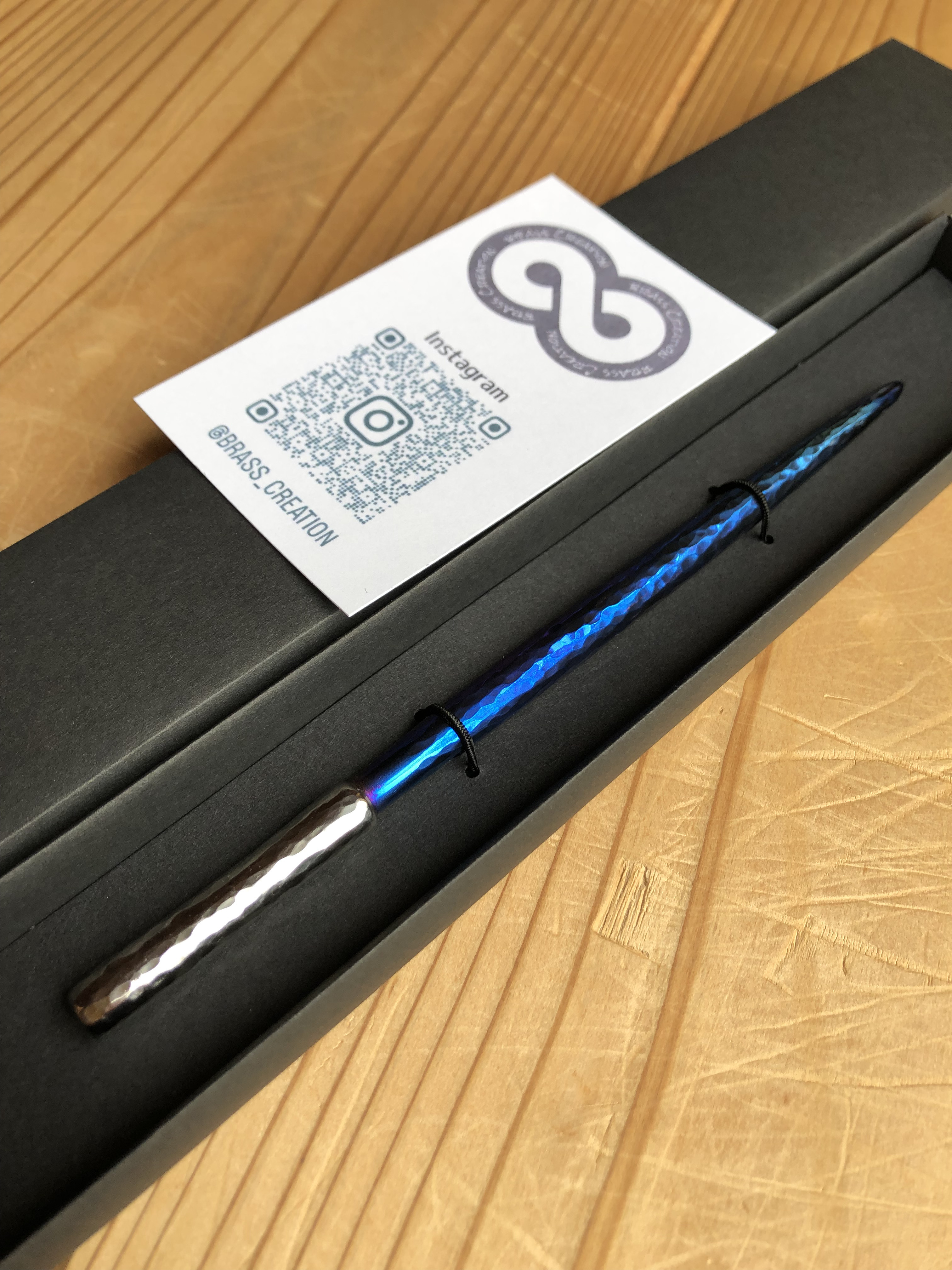 titanium hair sticks “lightsaber” チタン かんざし 一本挿し簪