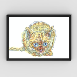 t*s様 「 色で満たされた犬 」｜絵画 ドローイング 動物画 抽象画 ペン画 楽天市場】【オイルペイント】絵 絵画 Enjoy! art! 犬 子犬 動物