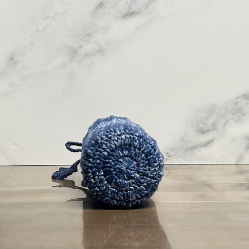 500ml リブ編みのペットボトルカバー（デニムインディゴ） その他