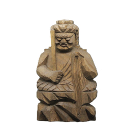 阿弥陀如来坐像(15cm an6820)仏像 円空仏 摸刻 木彫 彫刻 円空