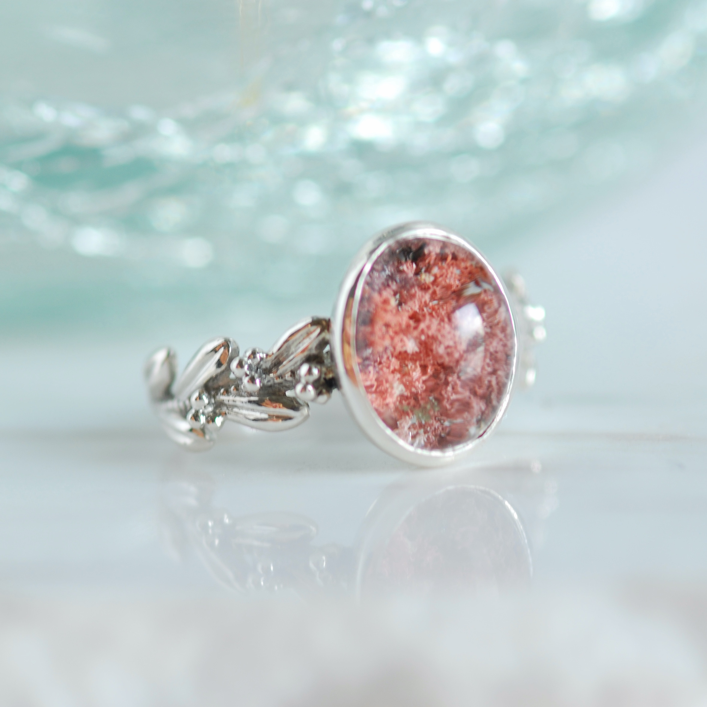 Gardenquartz ガーデンクォーツ リング（ピンク） 【１点限定】