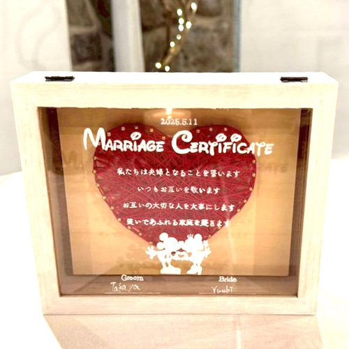 【制作承ります】結婚式用ストリングアート　即納可 制作承ります】結婚式用ストリングアート 即納可