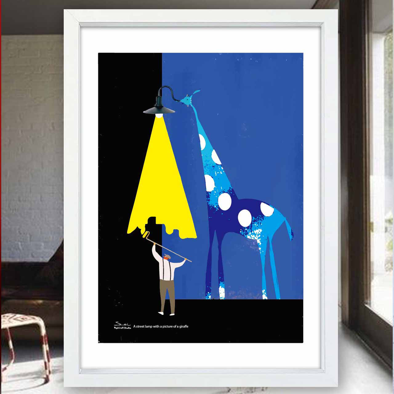 街路灯　キリン　お気に入り9600件突破　2800点以上　ポスター　アートポスター　アート/sei検索新着順　3333