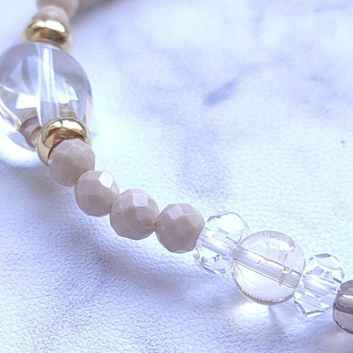 ◇サファイアとスモーキークォーツ・シトリン・大理石・クリスタル