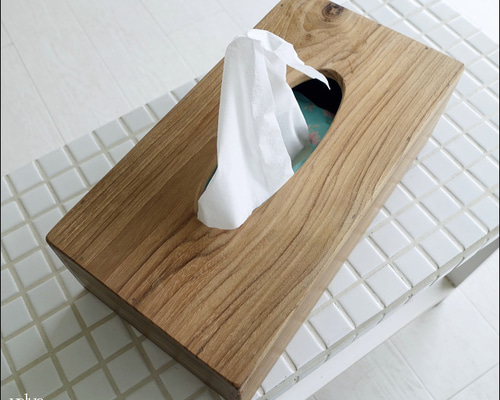 ハンドメイド　ディスプレイ台　飾り棚　ティッシュケース 3d74ee44196f3341b188bf0e728ed8