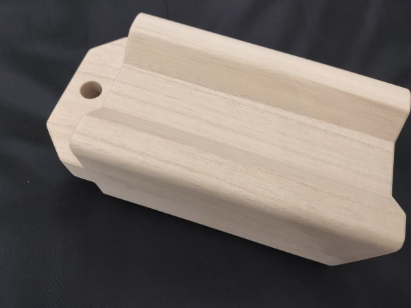 神輿用肩当て木（片耳タイプ・丸棒対応ミゾあり・塗装なし）みこし　ゲタ　アンコ　枕木　桐製　日本製