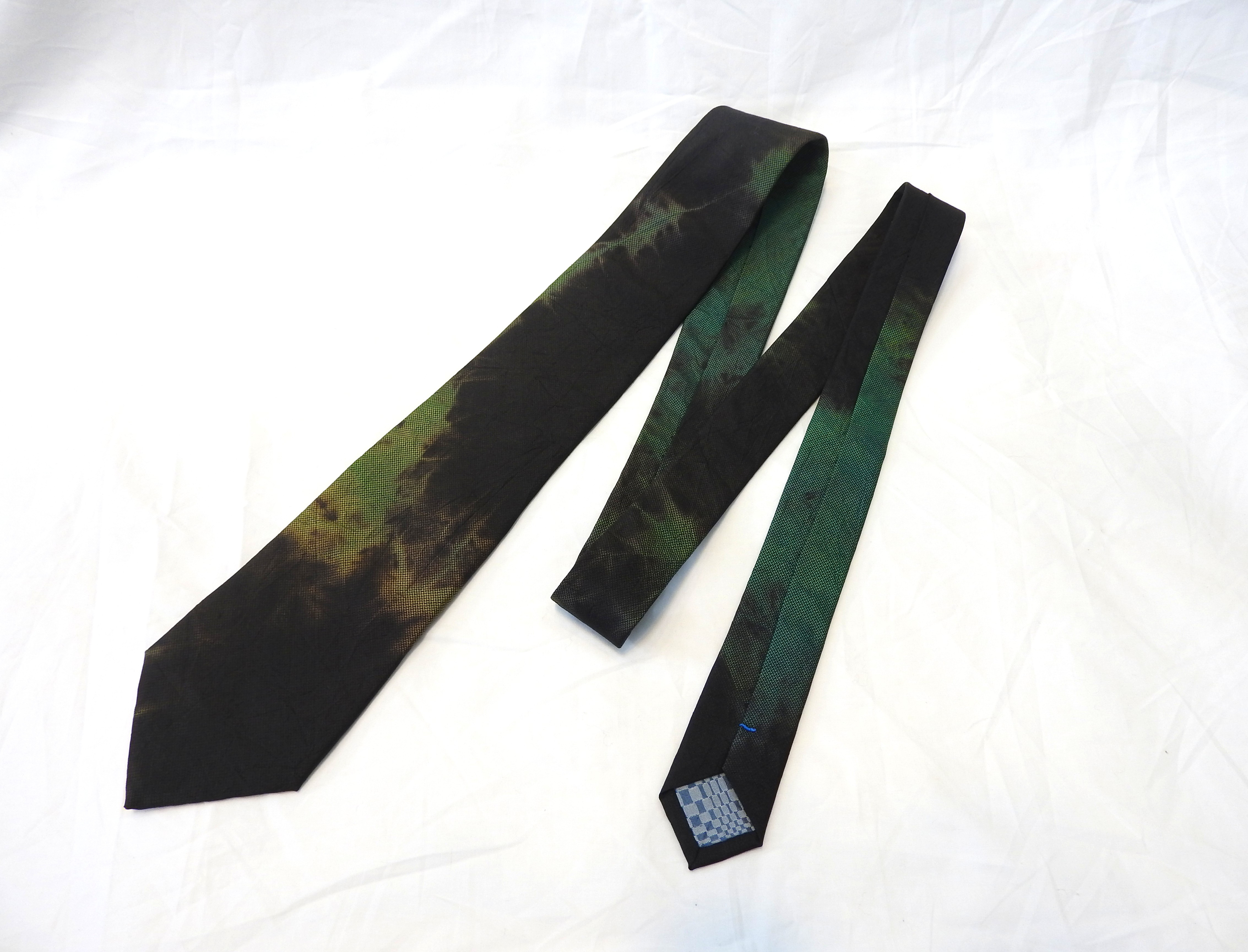 大島紬絞り染めネクタイ