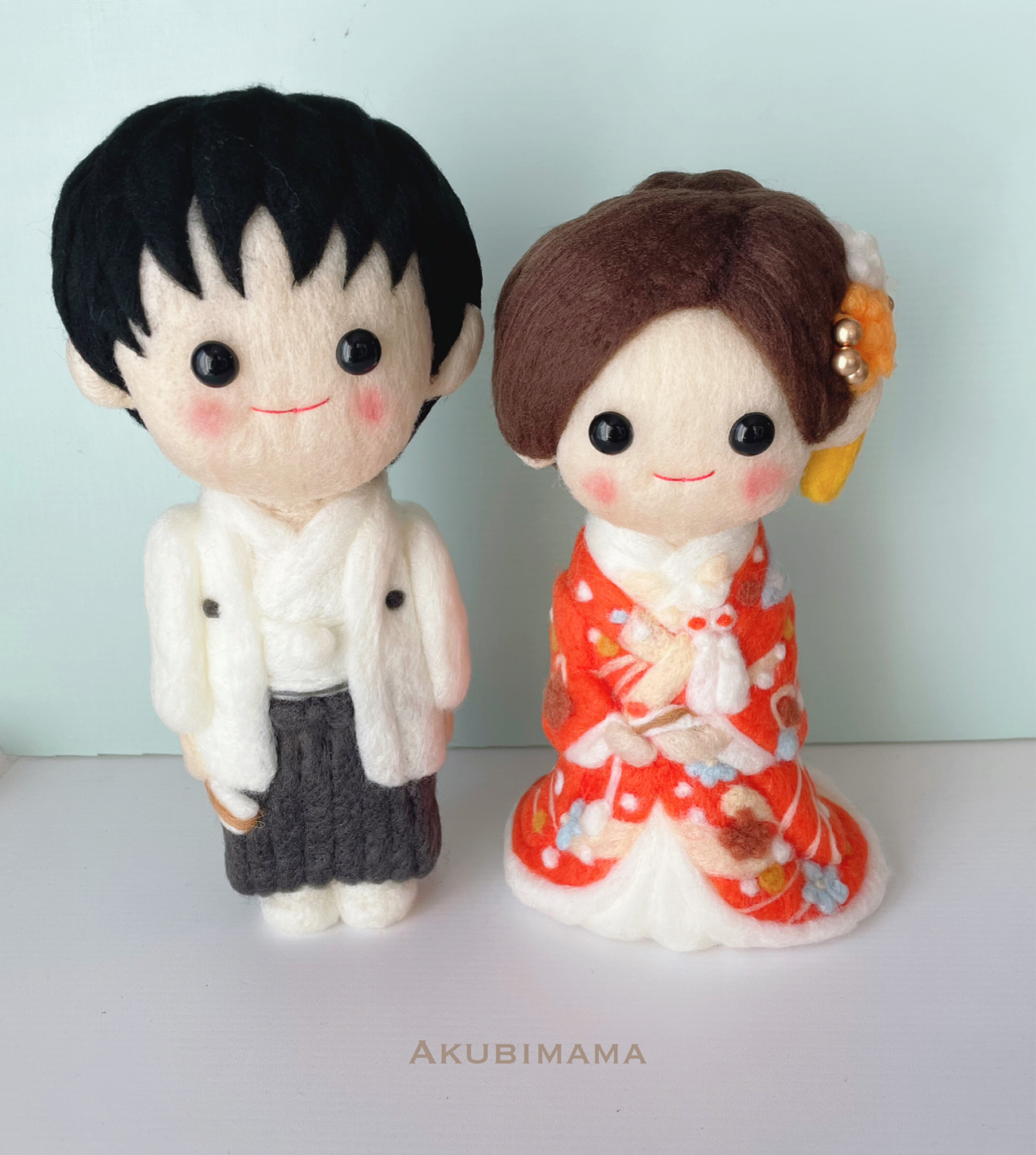 【受注製作】オーダーAkubimamaウェディングドール大サイズ