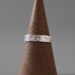 Leaf vein OPEN RING (free size)  / SV925 ≪送料無料≫ 葉っぱ 16枚目の画像