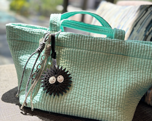 在庫限り‼️】バッグチャーム ストラップ◼︎くろすけ Black