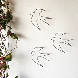 【スターターセット2025｜名言＆ツバメのワイヤーアート】幸せかどうかは自分次第 アリストテレス 11枚目の画像