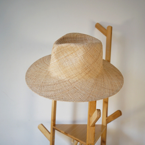 フレンチビンテージ】プレミアム宝草パナマハット ～職人手作り×天然