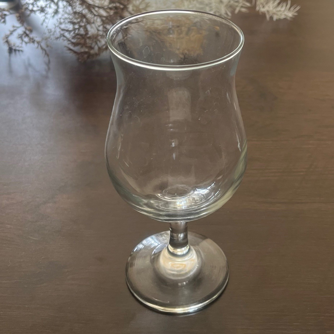 ＜SET＞特別価格 エプロン(ライトブルー)・グラス２・箸２・麻手提げ袋セット