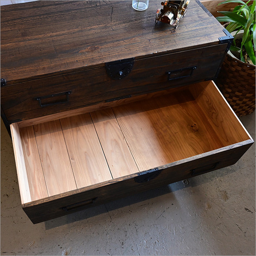 1点物 アンティーク 和箪笥 桐箪笥 チェスト 木製 2段 和風 家具