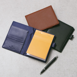 ロデイアカバー a6 サイズ No13 本革 プレミアムレザー ペンホルダー ポケット刺 収納可 メモ帳 RD2 18枚目の画像