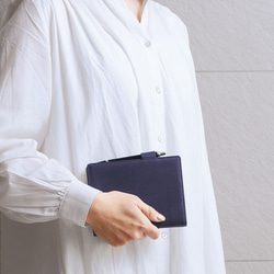 ロデイアカバー a6 サイズ No13 本革 プレミアムレザー ペンホルダー ポケット刺 収納可 メモ帳 RD2 9枚目の画像