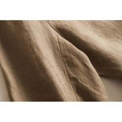 リネンジャケット　リネンスーツ　通勤ブレザージャケット　テーラード　5色　M-Lサイズ　L617 9枚目の画像