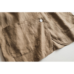 リネンジャケット　リネンスーツ　通勤ブレザージャケット　テーラード　5色　M-Lサイズ　L617 13枚目の画像