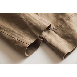 リネンジャケット　リネンスーツ　通勤ブレザージャケット　テーラード　5色　M-Lサイズ　L617 12枚目の画像