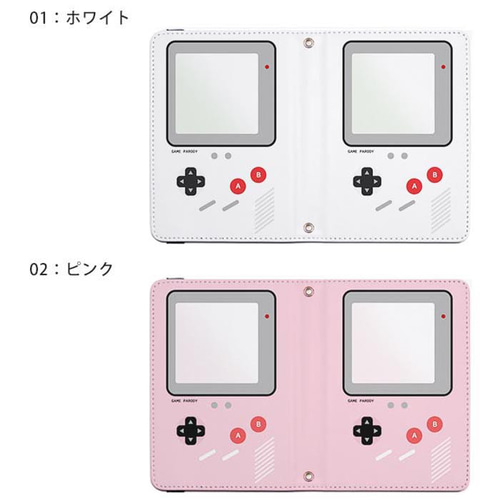 パスポートケース スキミング防止 パスポートカバー ゲーム機風