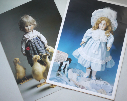 ドール服の型紙 人形服ドレス ドールハウス アンティークドール ビスク