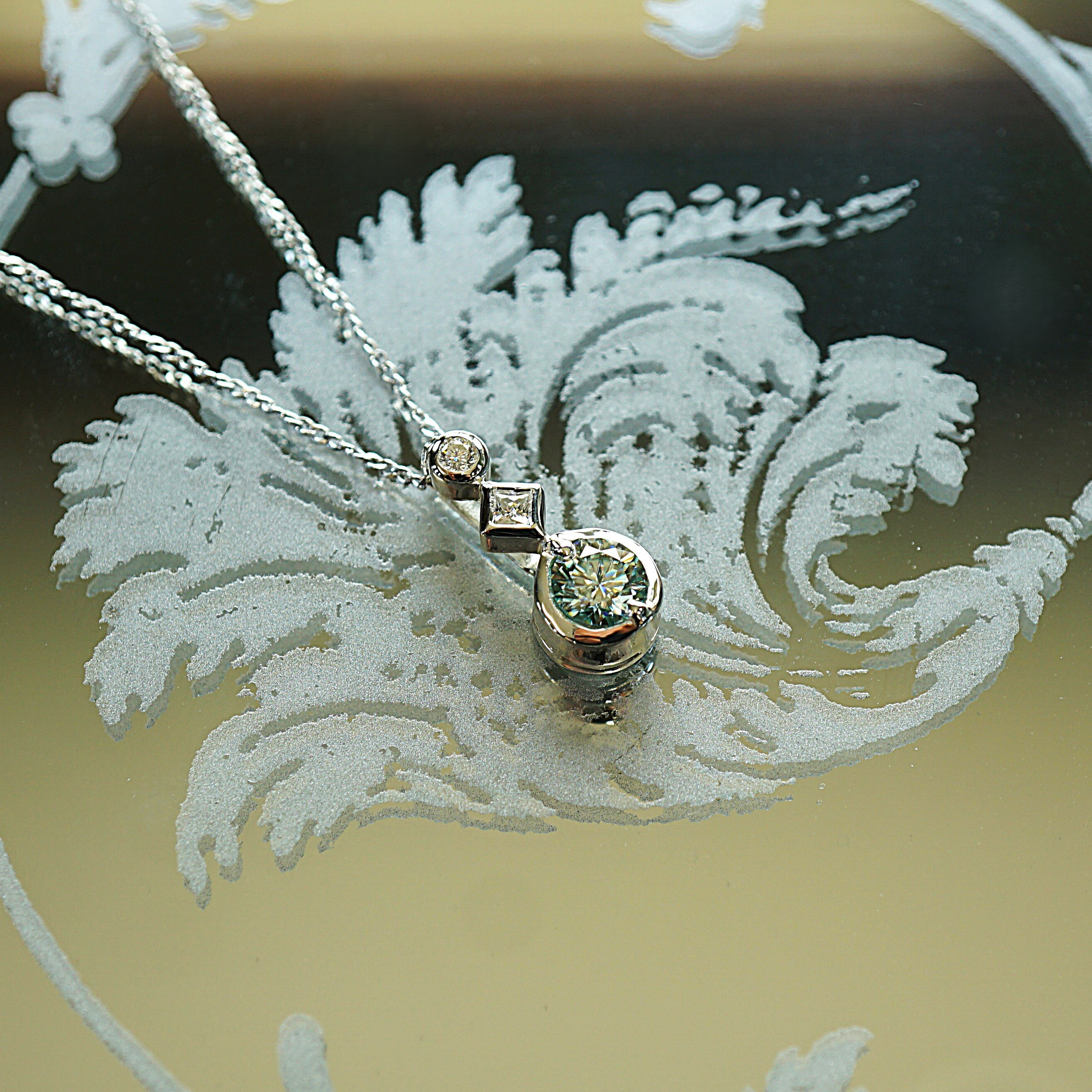 SV　モアッサナイト　ペンダント　＜ヘッドのみ＞