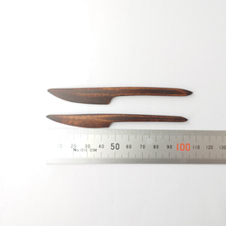 拭き漆 菓子切り 5枚目の画像