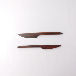 拭き漆 菓子切り 4枚目の画像