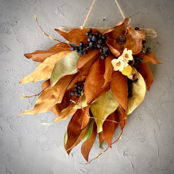 SALE！50%off！☆creema限定 流木ドライフラワータペストリー NO.20