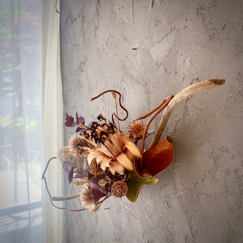 ドライフラワーアート『忘れられし木霊』 【公式通販】